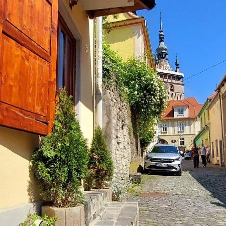 Apartament Casa Hermann Sighișoara Zewnętrze zdjęcie