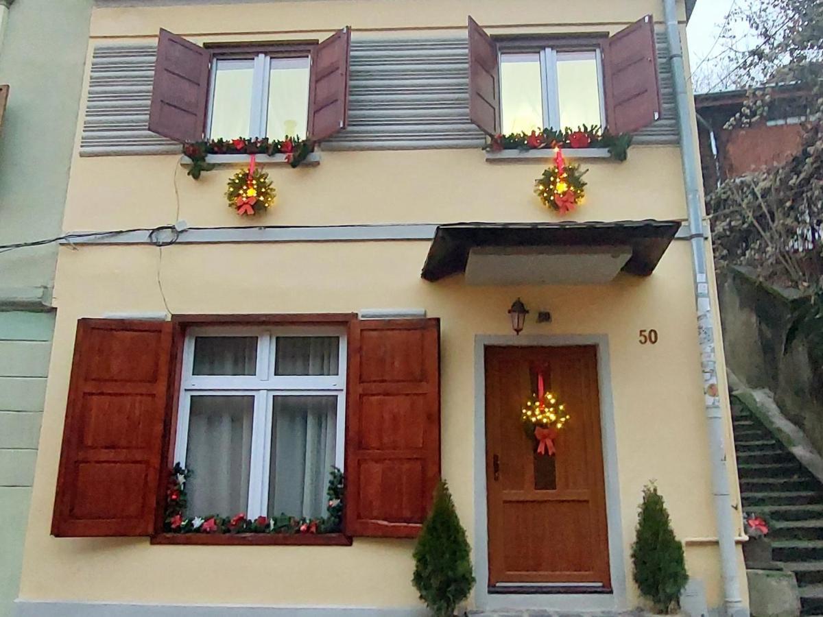 Apartament Casa Hermann Sighișoara Zewnętrze zdjęcie