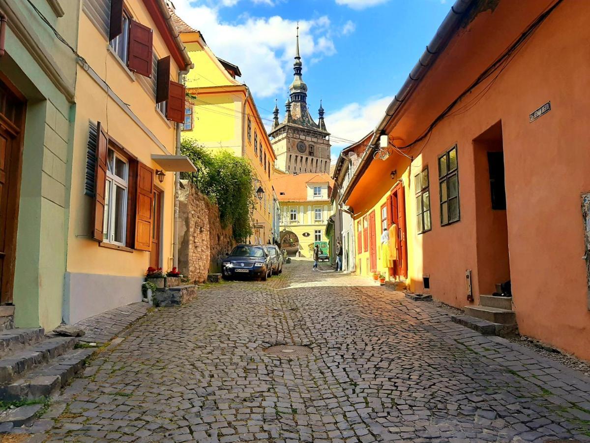 Apartament Casa Hermann Sighișoara Zewnętrze zdjęcie